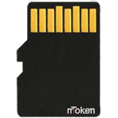 mToken Secure Micro SD PKI Card 